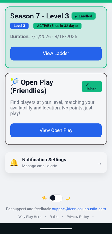 Open Play